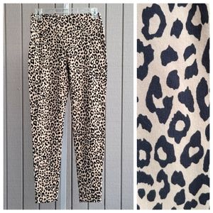 DG2 | High-Rise Leggings NWOT Tan & Black Animal Print Women's XS/SHORT